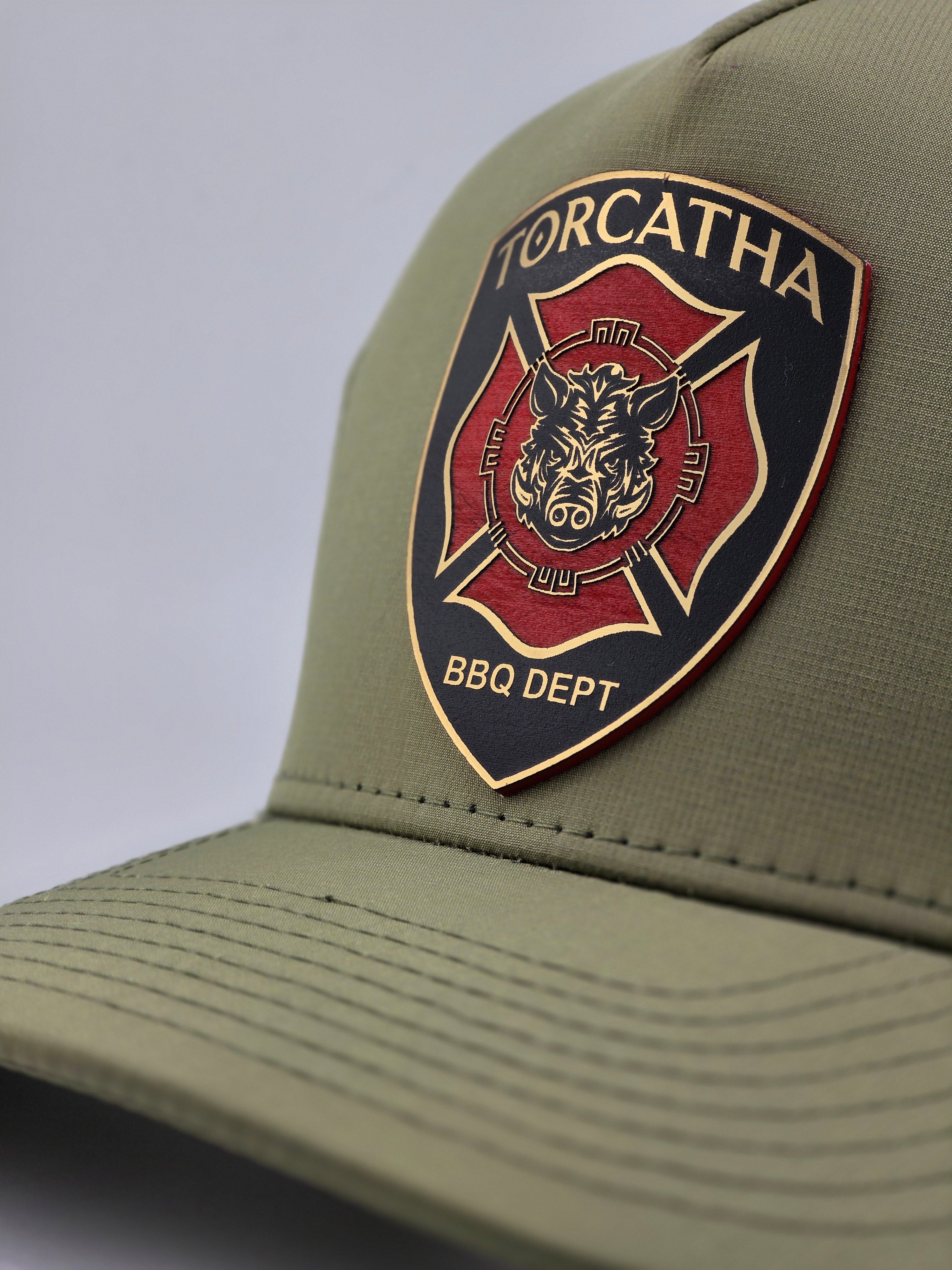 Battle Boar BBQ Dept. Hat – Liberty Loden Edition