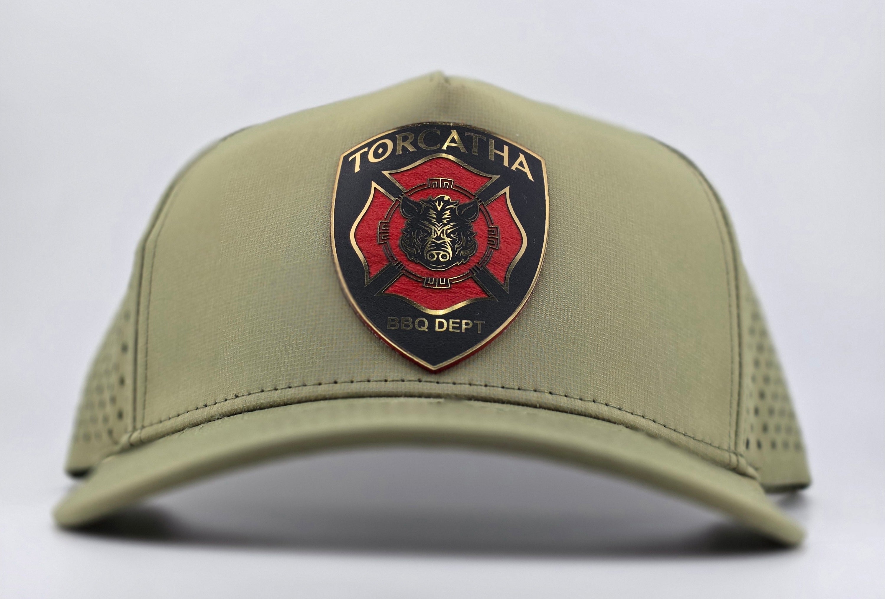 Battle Boar BBQ Dept. Hat – Liberty Loden Edition