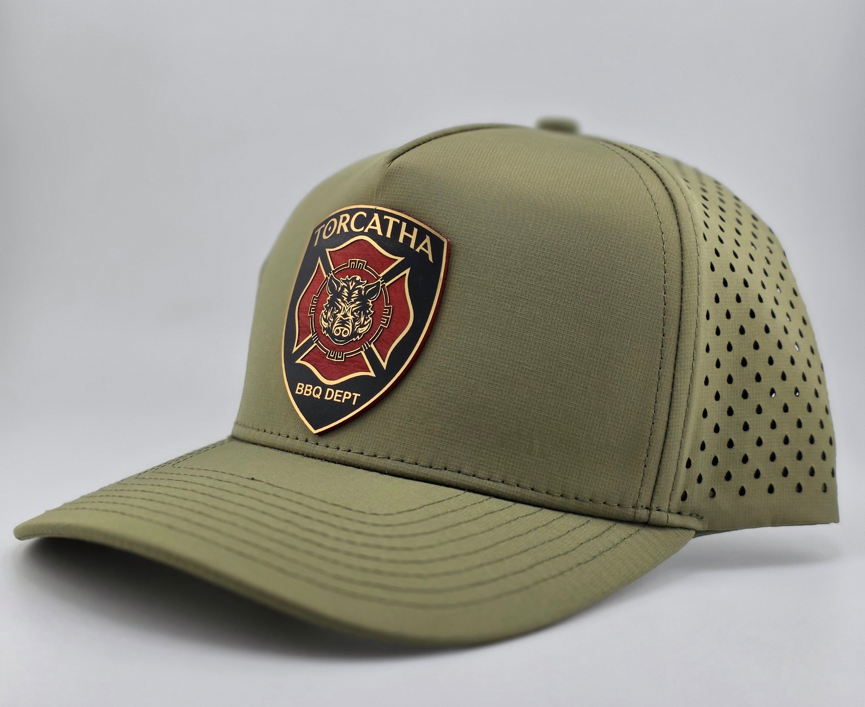 Battle Boar BBQ Dept. Hat – Liberty Loden Edition