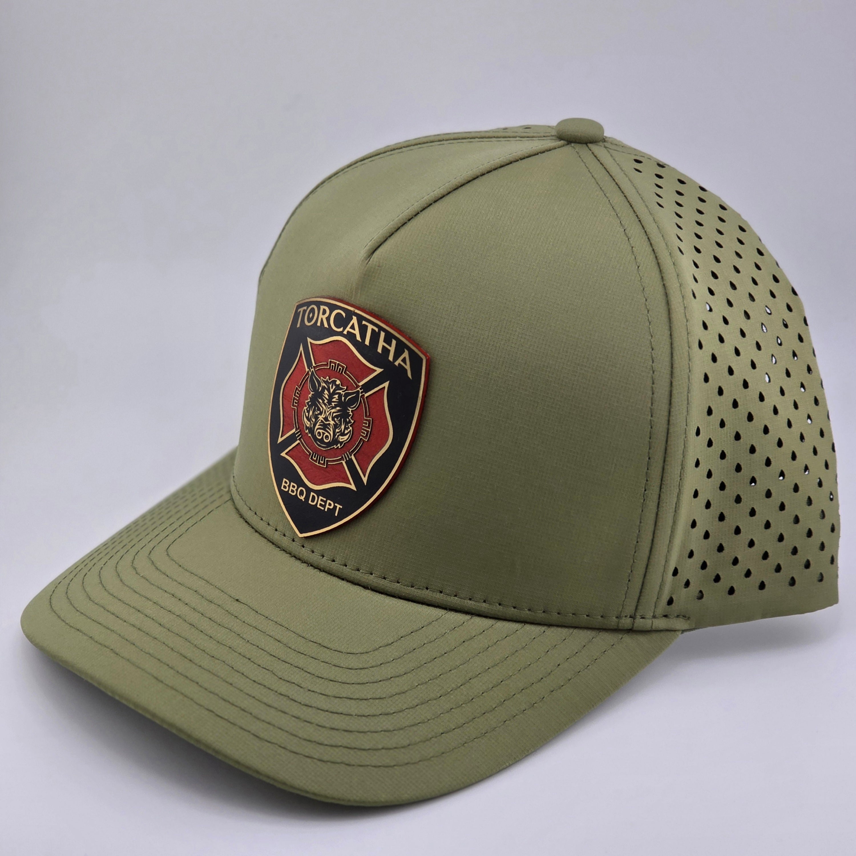 Battle Boar BBQ Dept. Hat – Liberty Loden Edition