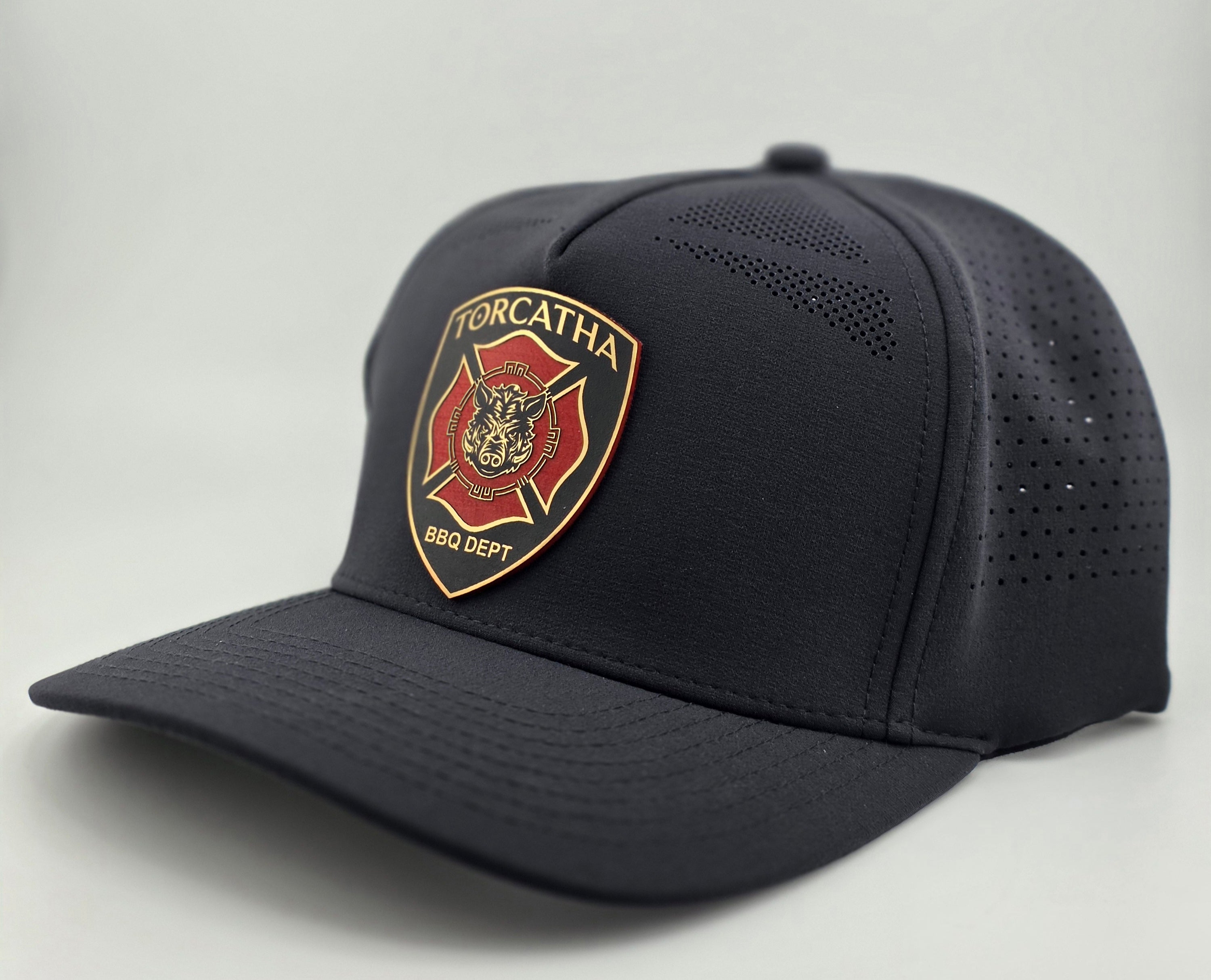 Battle Boar BBQ Dept. Hat – Duty Blue Edition