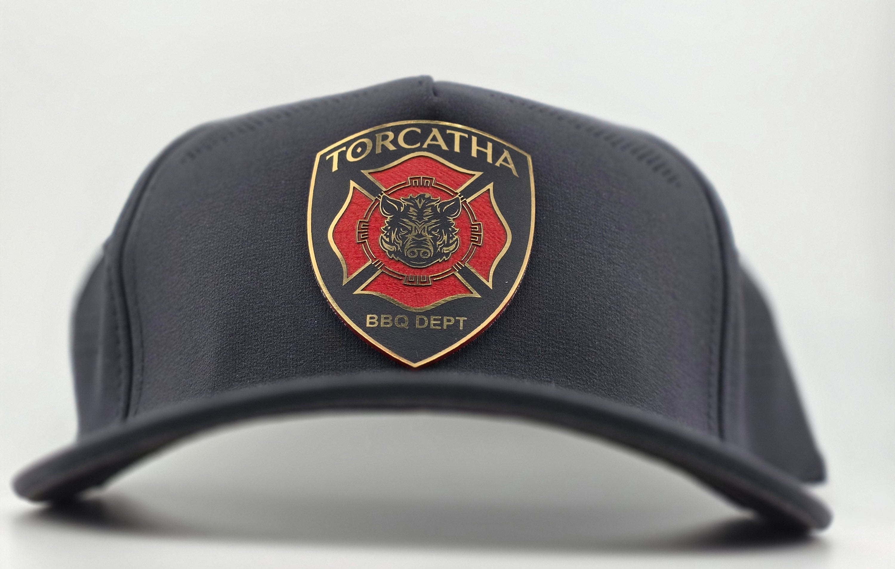 Battle Boar BBQ Dept. Hat – Duty Blue Edition
