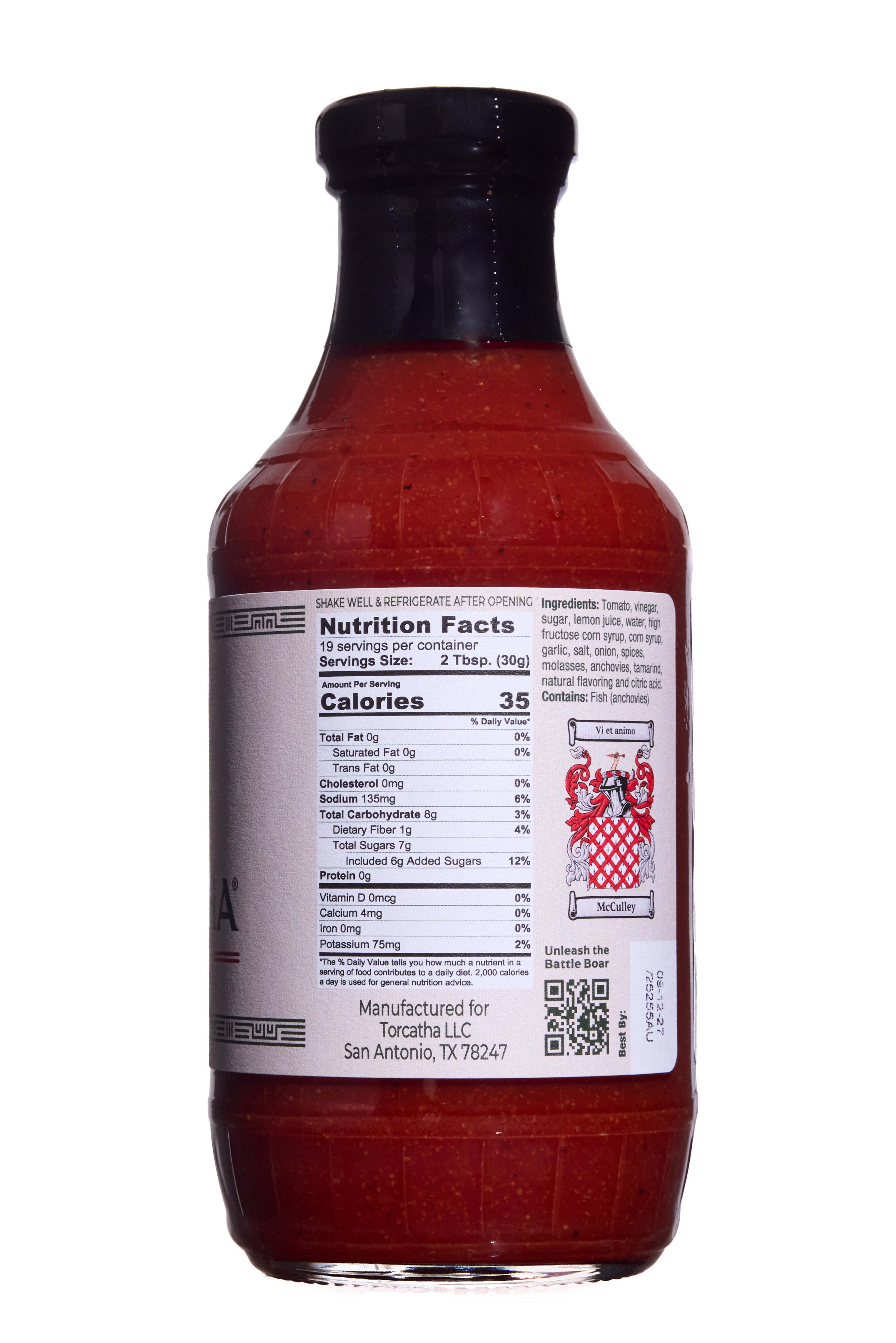Torcatha BBQ Sauce - Cullach Beag (Mild)